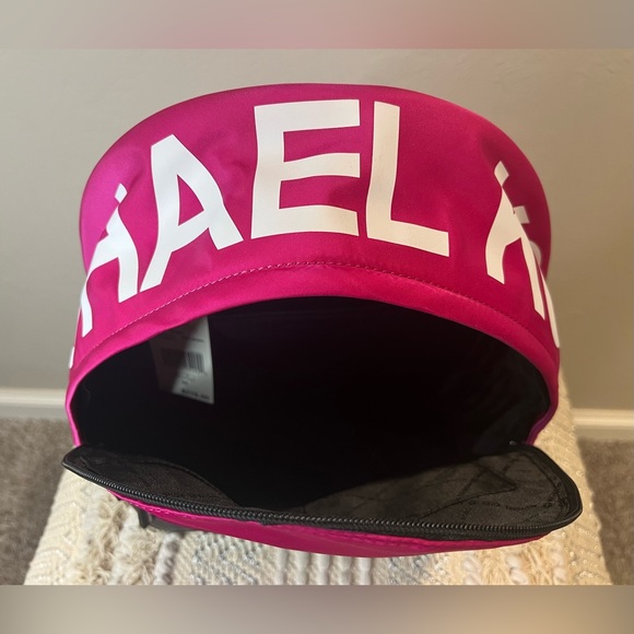 Authentic Nwt Michael Kors Wild Berry Large Sports Back Pack Bag - Picture 14 of 16